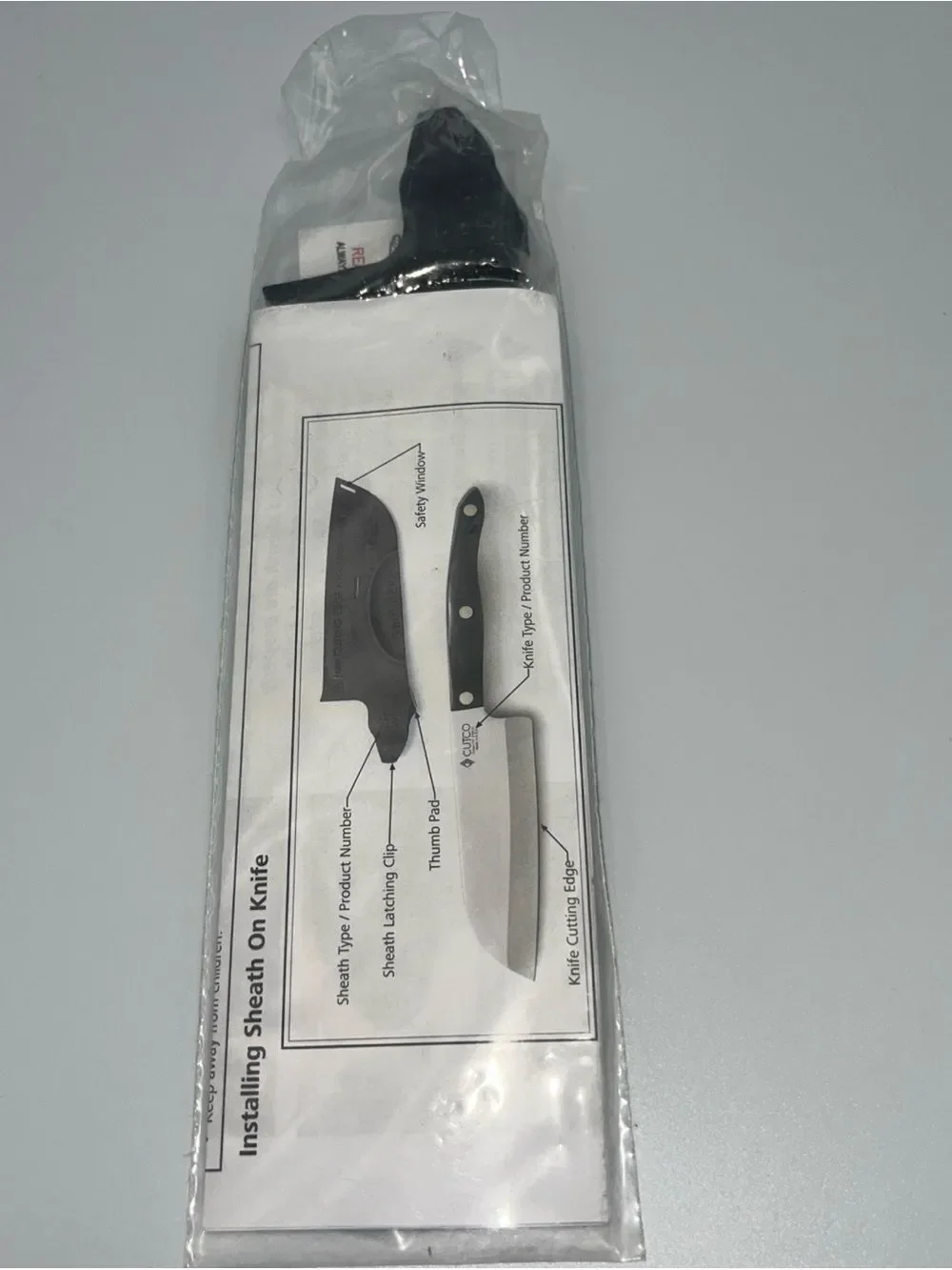 Cutco Black Replacement Flatware Handle